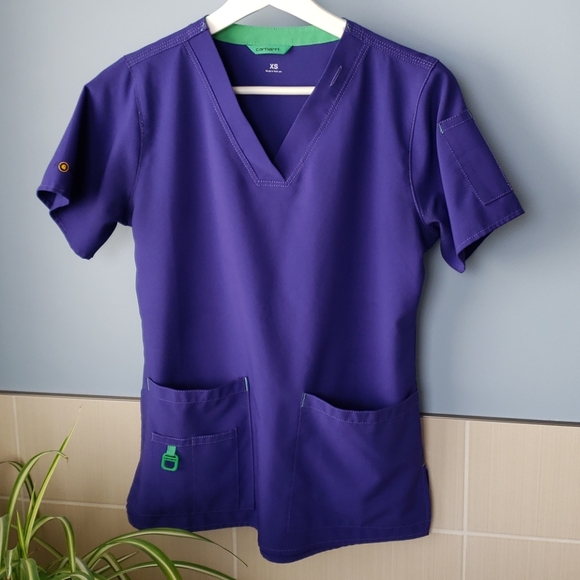 Carhartt Tops - Carhartt purple scrub top